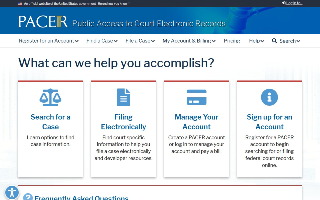 Wayne County Circuit Court records compared with PACER federal case access