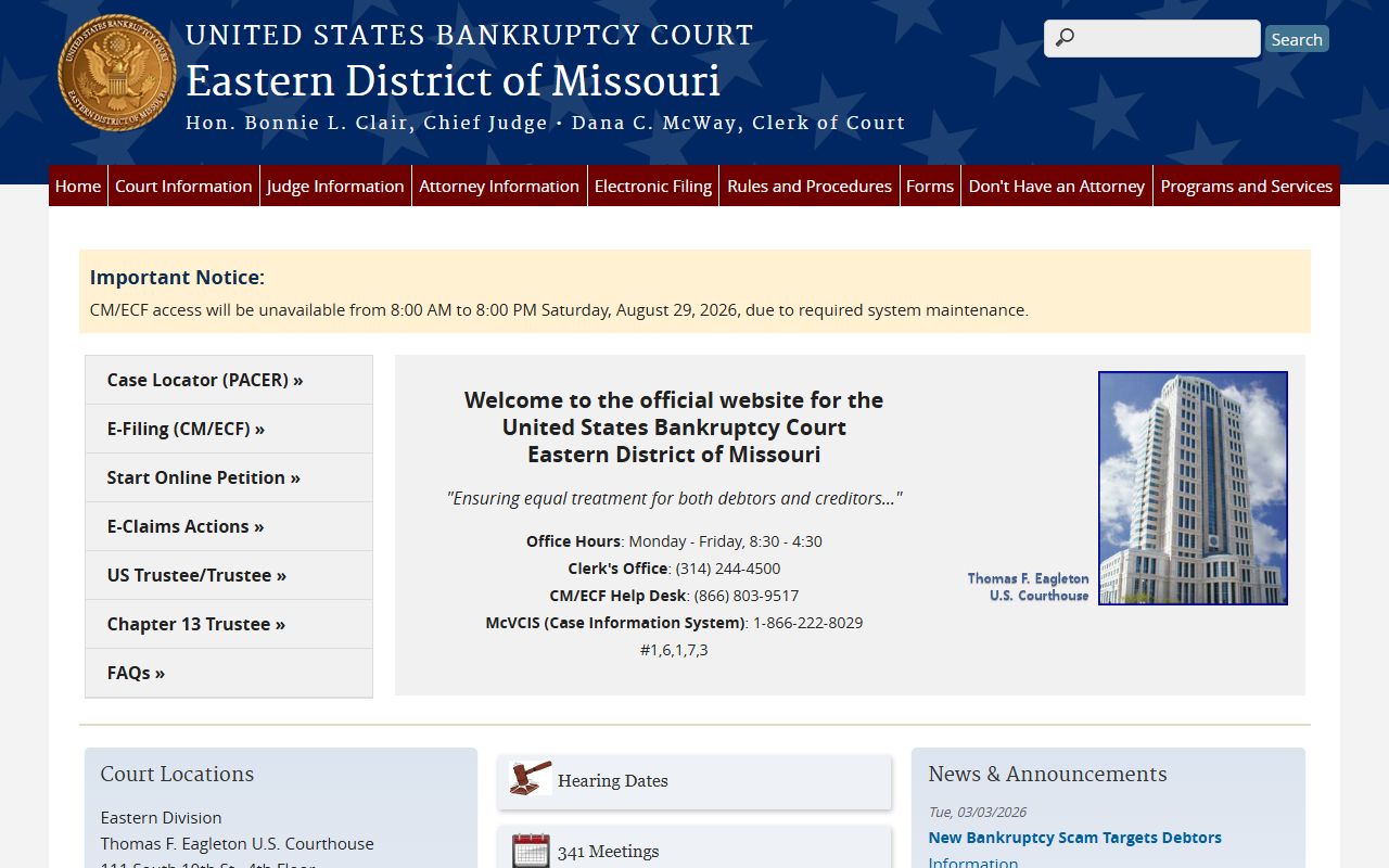 Wayne County probate records compared with federal bankruptcy court records